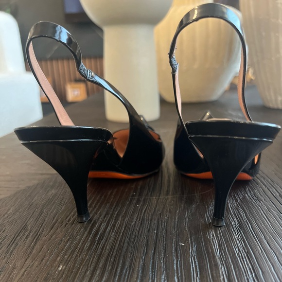 Santoni Knot Detail Slingback Pumps - Picture 8 of 15